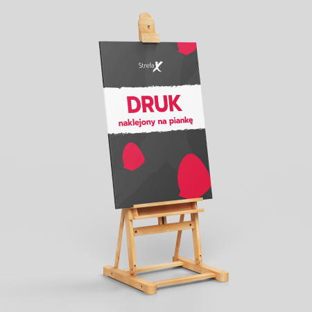 Druk plansz z podklejeniem
