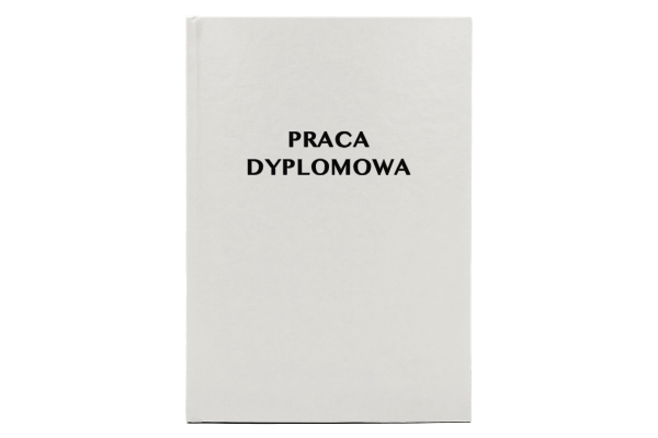 Biała Oprawa Pracy Dyplomowej