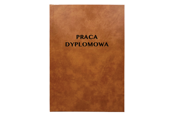 Bursztynowa Oprawa Pracy Dyplomowej