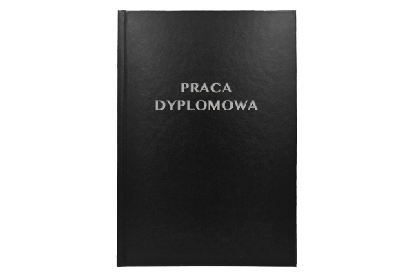 Czarna Oprawa Pracy Dyplomowej