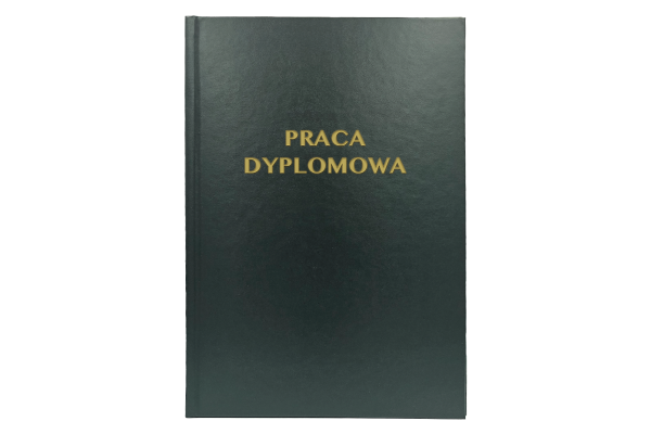 Zielona Oprawa Pracy Dyplomowej
